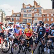 The Ford RideLondon Classique started in Saffron Walden on Friday