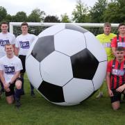The Saffron Walden Town Football Club took part in Saffron Building Society's Members Month