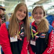 Anya Stafford and Pippa Butterworth heading to the World Scout Jamboree