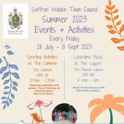 Saffron Walden Town Council is organising events every Friday this month