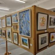 Saffron Walden Art Society's annual exhibition last year