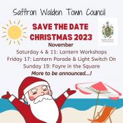 Sponsors are lined up for Saffron Walden Town Council's Christmas events
