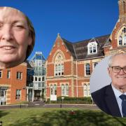 Uttlesford District Council has voted on its draft Local Plan (inset: Cllr Susan Barker and Cllr John Evans)