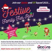 The Festive Family Fun Run is returning to Saffron Walden Common