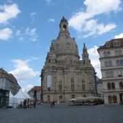 The Frauenkirche - St Mary's Church - in Dresden