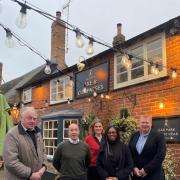 MP Kemi Badenoch visited the revamped Axe and Compasses