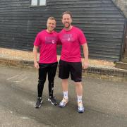 Runners Callum and Mike from MW Fitness