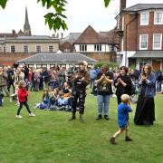 Crowds gathered at Jubilee Garden at last year's festival