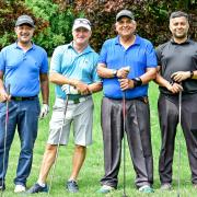 Players at last year’s St Clare Hospice Golf Day in partnership with the Rotary Club of Epping