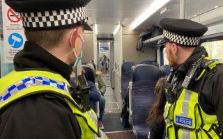 Police searched passengers on the line between Ely, Cambridge, Stansted Airport and London Liverpool Street