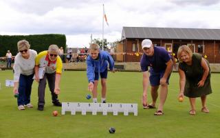 Great Chesterford Bowls Club held a special centenary event at their green. Picture: GCBC